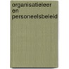 Organisatieleer en personeelsbeleid by M. Janssens