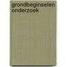 Grondbeginselen onderzoek by K. Verfaillie