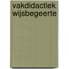 Vakdidactiek wijsbegeerte door S.E. Cuypers