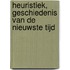 Heuristiek, geschiedenis van de Nieuwste tijd