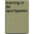Training in de sportspelen