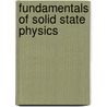 Fundamentals of solid state physics door Willems