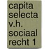 Capita selecta v.h. sociaal recht 1
