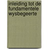 Inleiding tot de fundamentele wysbegeerte door Moors