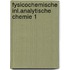 Fysicochemische inl.analytische chemie 1