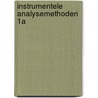 Instrumentele analysemethoden 1a by Eenaeme