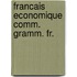 Francais economique comm. gramm. fr.