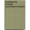Analytische chemie zuur/base-analyse door Mertens
