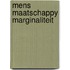 Mens maatschappy marginaliteit