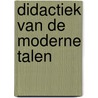 Didactiek van de moderne talen door Assche
