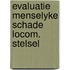 Evaluatie menselyke schade locom. stelsel