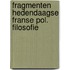 Fragmenten hedendaagse franse pol. filosofie