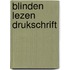 Blinden lezen drukschrift