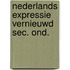 Nederlands expressie vernieuwd sec. ond.