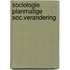 Sociologie planmatige soc.verandering