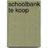 Schoolbank te koop