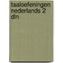 Taaloefeningen nederlands 2 dln