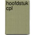 Hoofdstuk cpl