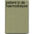 Patient in de haemodialyse