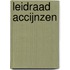 Leidraad accijnzen