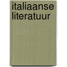 Italiaanse literatuur door Van Den Bossche