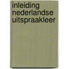 Inleiding nederlandse uitspraakleer by Termote