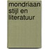 Mondriaan stijl en literatuur