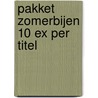 Pakket Zomerbijen 10 ex per titel door Onbekend