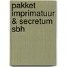 Pakket Imprimatuur & Secretum SBH door Rita Monaldi