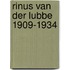 Rinus van der Lubbe 1909-1934