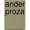 Ander proza door Polet