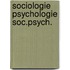 Sociologie psychologie soc.psych.
