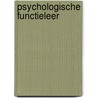 Psychologische functieleer by Leyden