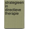 Strategieen in directieve therapie door A. Lange