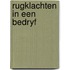 Rugklachten in een bedryf