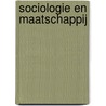 Sociologie en maatschappij door Turksma