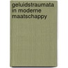 Geluidstraumata in moderne maatschappy door Waal