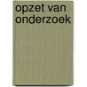 Opzet van onderzoek door Steffen W. Schmidt