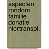 Aspecten rondom familie donatie niertranspl. door Onbekend