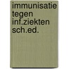 Immunisatie tegen inf.ziekten sch.ed. door Onbekend