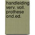 Handleiding verv. voll. prothese ond.ed.