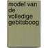 Model van de volledige gebitsboog