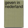 Geven in Nederland door Theo Schuyt