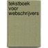 Tekstboek voor webschrijvers