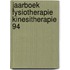 Jaarboek fysiotherapie kinesitherapie 94