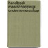 Handboek maatschappelijk ondernemerschap