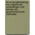 Structuuropheldering van organische verbindingen met behulp van spectrometrische methoden
