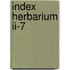 Index herbarium ii-7