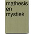 Mathesis en mystiek