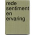Rede sentiment en ervaring